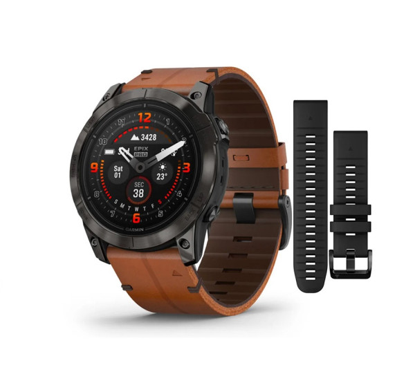 GARMIN EPIX PRO GEN2 SAPPHIRE EDITION  CARBON GREY DLC TITANIUM 51MM 010-02804-30