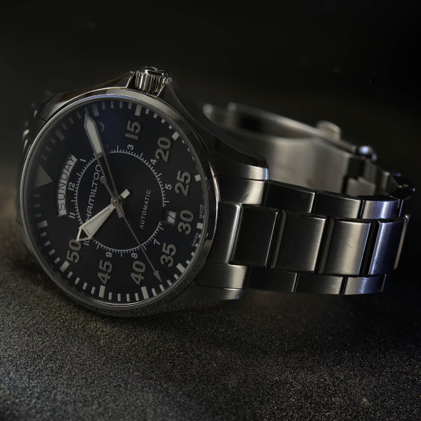 HAMILTON KHAKI AVIATION PILOT 42MM H64.615.135