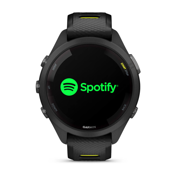 Garmin Forerunner 265S Black безел и корпус с Black/Amp Yellow силиконова каишка 010-02810-13