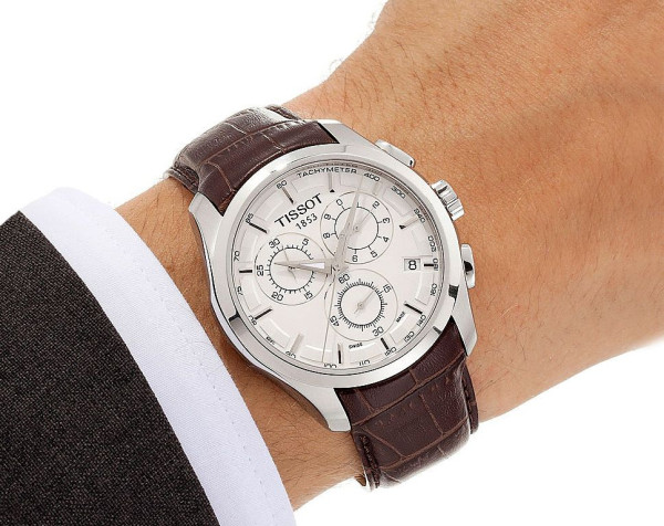 TISSOT COUTURIER QUARTZ CHRONOGRAPH 41MM MEN'S WATCH T035.617.16.031.00