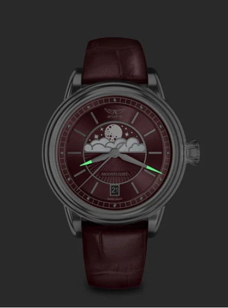 АVIATOR DOUGLAS MOONFLIGHT 36MM V.1.33.0.264.4