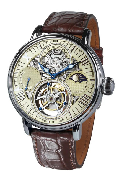 POLJOT INTERNATIONAL TOURBILLON SKELETON OSEM 43MM LIMITED EDITION 100PIECES 3360.T88-C