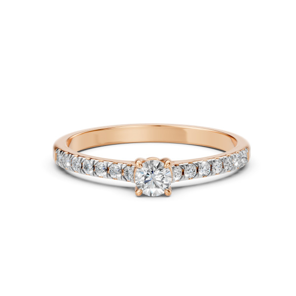 Cara пръстен с диаманти 0.30 + 0.21 ct GIA сертификат K101-10012R