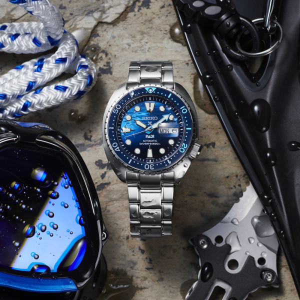 SEIKO PROSPEX AUTO PADI GREAT BLUE   SPECIAL EDITION 45MM SRPK01K1