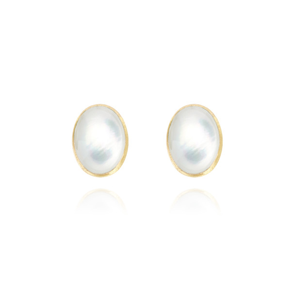 Nanis Boules Small обеци седеф, планински кристал OA10-609