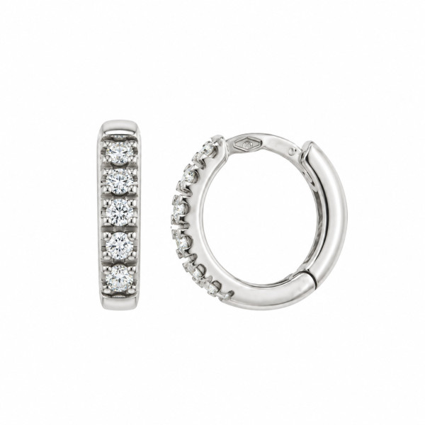 Cara Diamanti златни обеци с диаманти BB0406W/0.12ctsSI/H