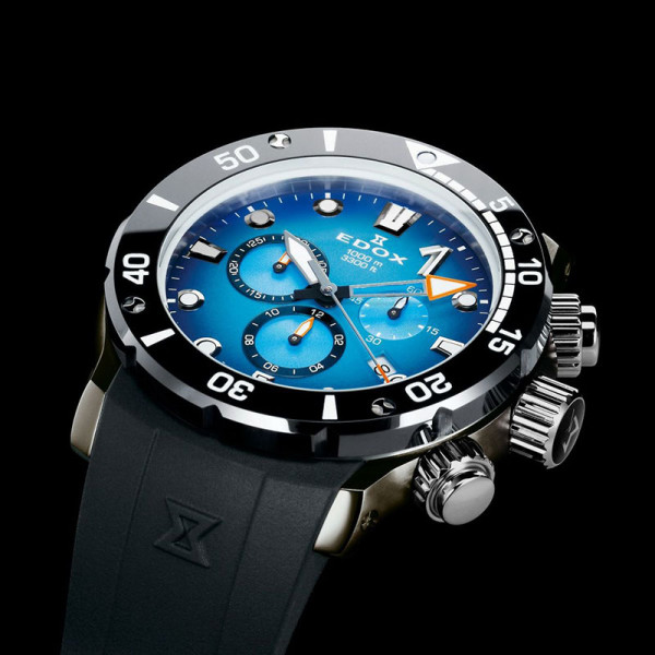 EDOX CO-1 45MM MEN'S WATCH 10242 TIN BUIDN