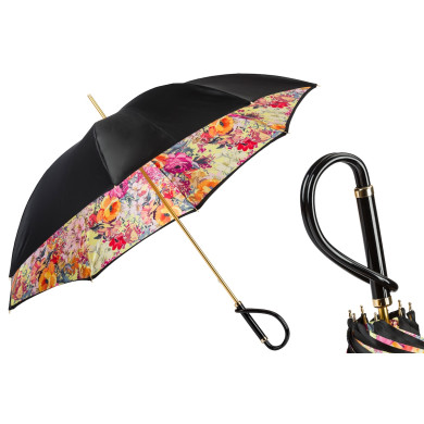 PASOTTI  BEAUTIFUL FLOWERED UMBRELLA ДАМСКИ ЧАДЪР 189 5E491-3 A