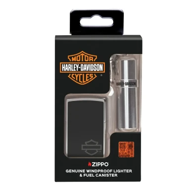 Комплект запалка Zippo 207 Harley-Davidson® и туба за гориво