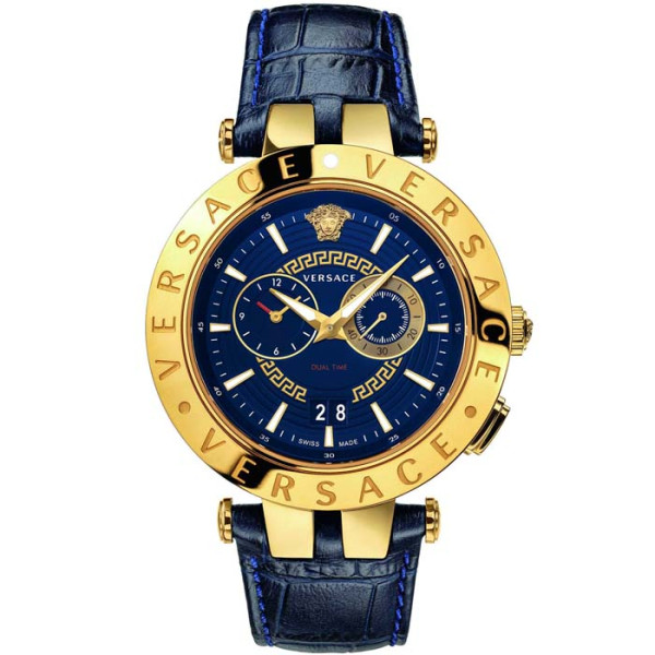 VERSACE V-RACE 46MM MEN'S WATCH VEBV00219