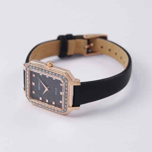 SEIKO SOLAR 25MM LADIES WATCH SUP446P1