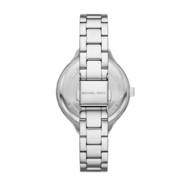 дамски часовник Michael Kors MKO1108 с благородна стомана и сребрист циферблат -ClassicWatches.bg