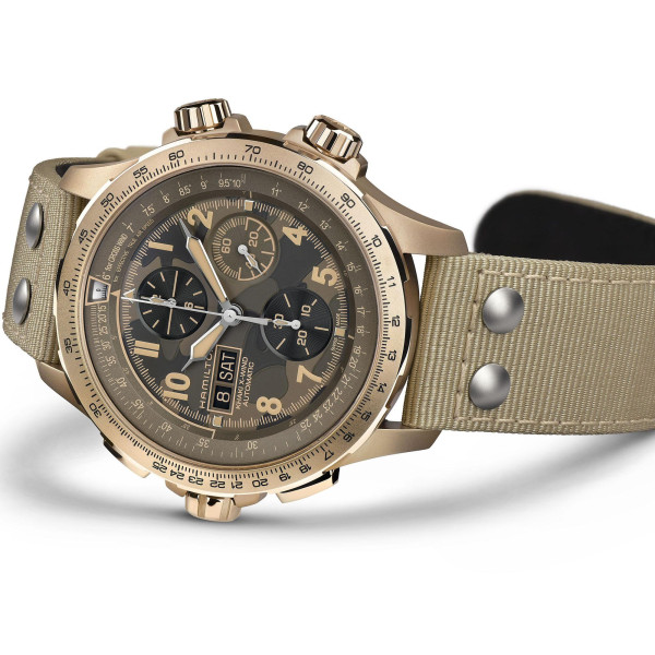 HAMILTON KHAKI AVIATION X-WIND 45MM H77916920