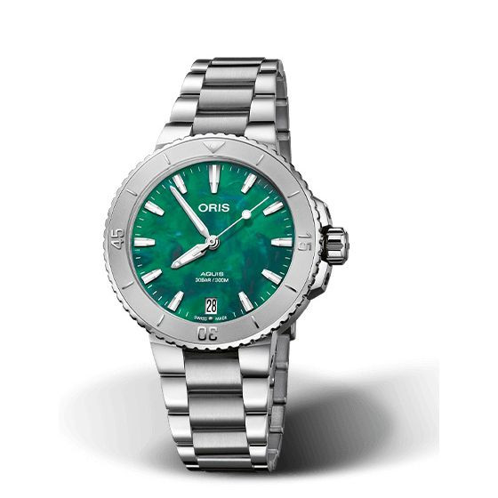 ORIS AQUIS DATE X BRACENET 36.5MM 733 7770 4137 07 8 18 05P