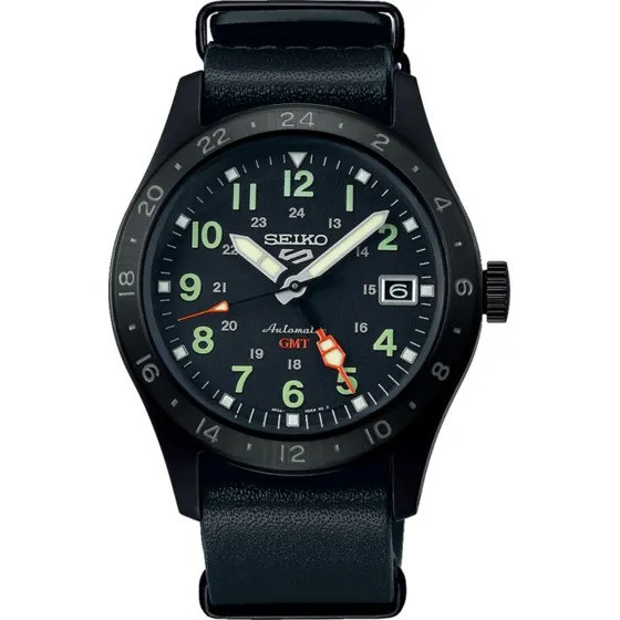 SEIKO 5 SPORT GMT 39MM MEN'S WATCH SSK025K1