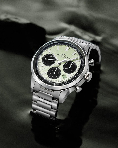 NORQAIN Freedom 60 Chrono N2201.19S01.E01 автоматичен часовник със стоманена верижка – classicwatches.bg