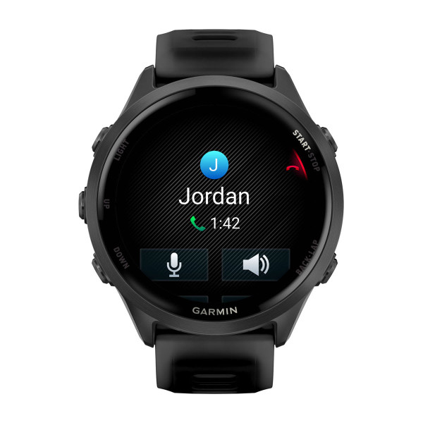 Garmin Forerunner 570 Slate Grey Aluminium с Translucent Black/Black каишка 010-02971-00