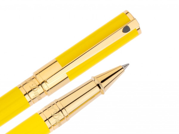 РОЛЕР S.T.DUPONT D-INITIAL VANILLA/GOLDEN PVD 262280