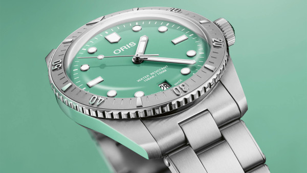 ORIS DIVERS SIXTY-FIVE AUTOMATIC 38MM WATCH 733 7771 4057-07 8 19 18d