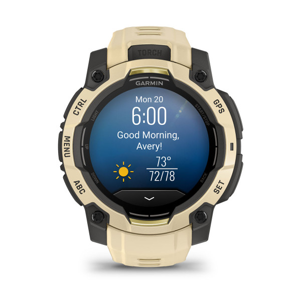 Garmin Instinct 3 Amoled Citrine с Citrine Band каишка 010-02936-02