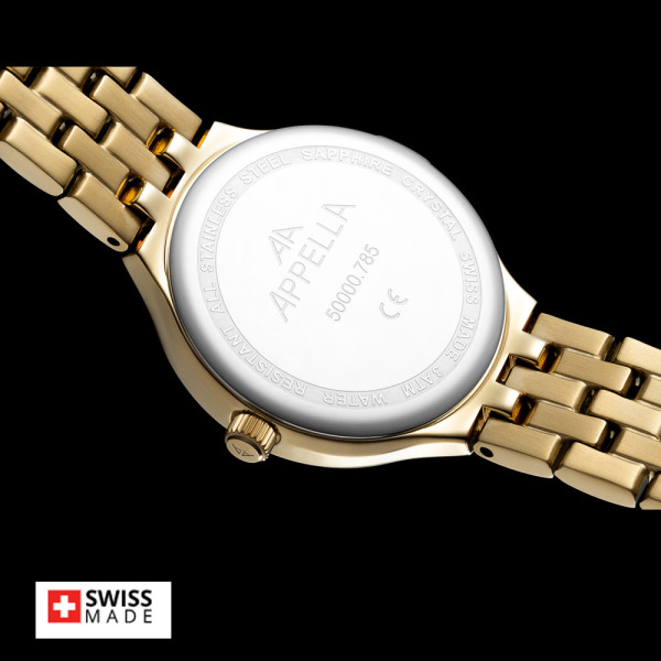 Appella L50000.1187DQ дамски часовник с диаманти ClassicWatches.bg