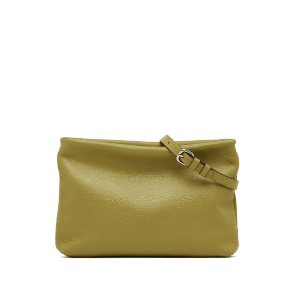 ДАМСКА ЧАНТА , ЕСТЕСТВЕНА КОЖА-РЪЧНА ИЗРАБОТКА GIANNI CHIARINI 8265/GREEN