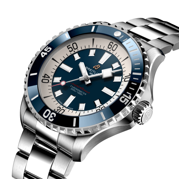 BREITLING SUPEROCEAN AUTOMATIC 46MM MEN'S WATCH A17378E71C1A1