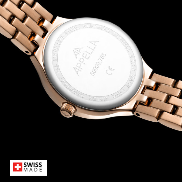 Appella L50000.9187DQ дамски часовник с диаманти ClassicWatches.bg