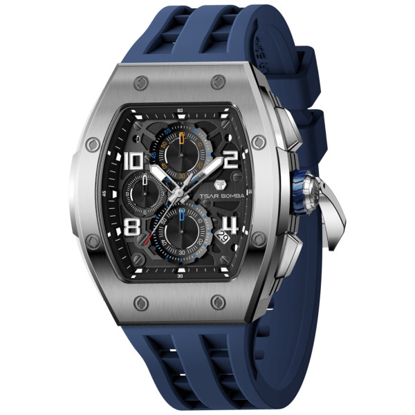TSAR BOMBA T-Elemental Silver Blue TB8224Q-02