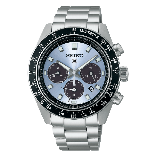SEIKO PROSPEX SPEEDTIMER SOLAR 41MM MEN'S WATCH SSC935P1