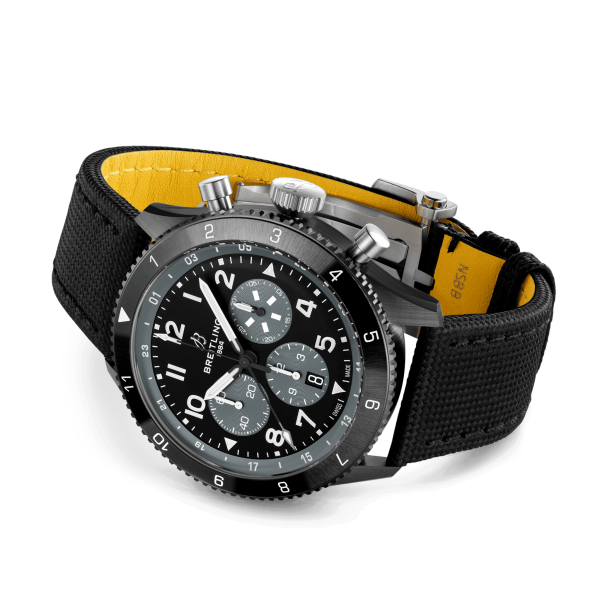 BREITLING SUPER AVI B04 CHRONOGRAPH GMT 46  MOSQUITO NIGHT FIGHTER SB04451A1B1X1
