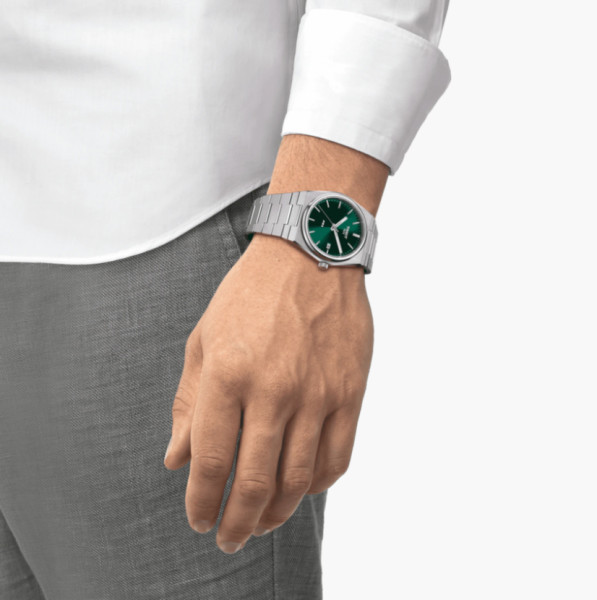 TISSOT  PRX QUARTZ 40MM MEN'S WATCH T137.410.11.091.00