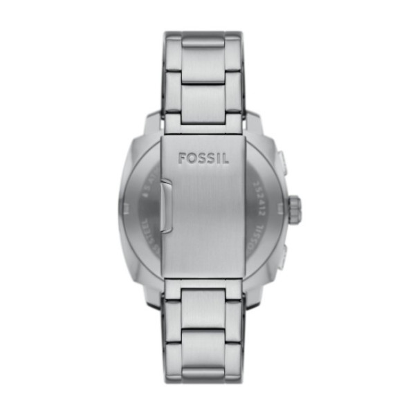 Мъжки часовник fossil със син циферблат и метална верижка classicwatches.bg