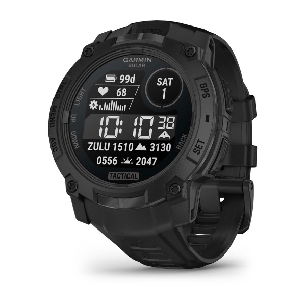 Garmin Instinct 3 Solar Tactical Edition Black с Black каишка 010-02935-50