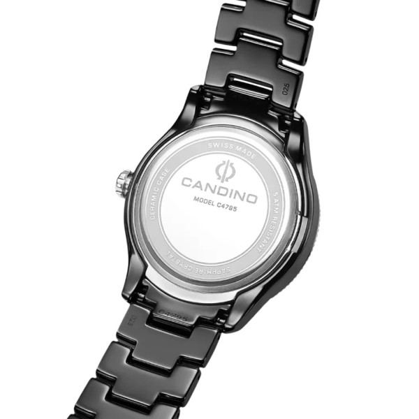 дамски керамичен часовник candino c4795/3 38 мм classicwatches.bg
