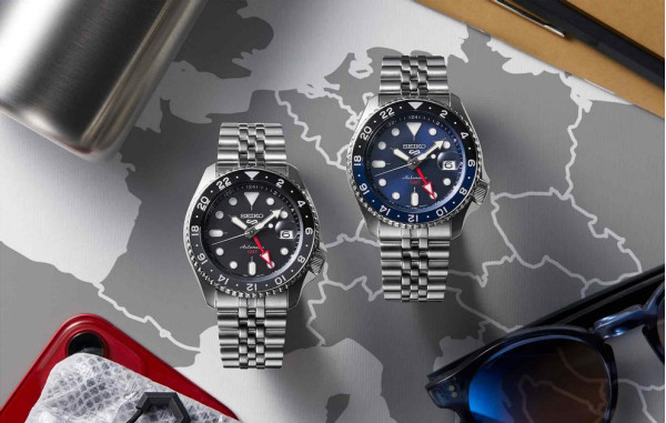 SEIKO 5 SPORT GMT 42.5MM MEN'S WATCH SSK001K1