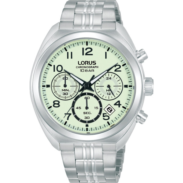 Lorus RT393KX9 часовник със светъл циферблат и хронограф – ClassicWatches.bg