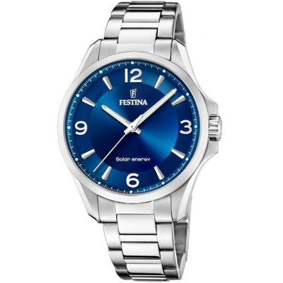 FESTINA SOLAR ENERGY 41.5MM MEN`S WATCH F20656/2
