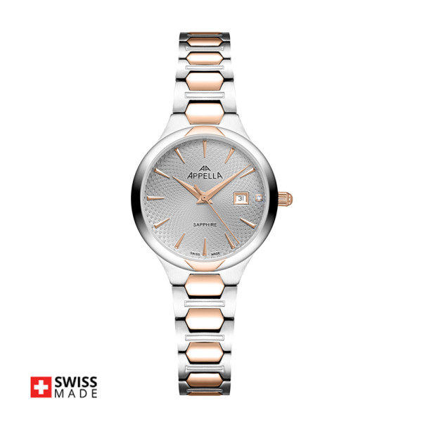 часовник Appella L50010.R117DQ дамски модел стоманена верижка classicwatches.bg