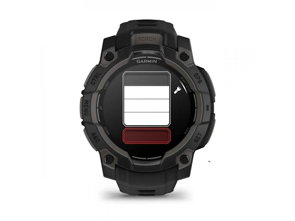 GARMIN INSTINCT 3 AMOLED 45ММ BLACK С BLACK КАИШКА 010-02936-00