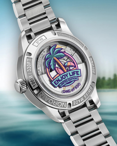 часовник norqain enjoy life holiday лимитирана серия 500 броя classicwatches.bg