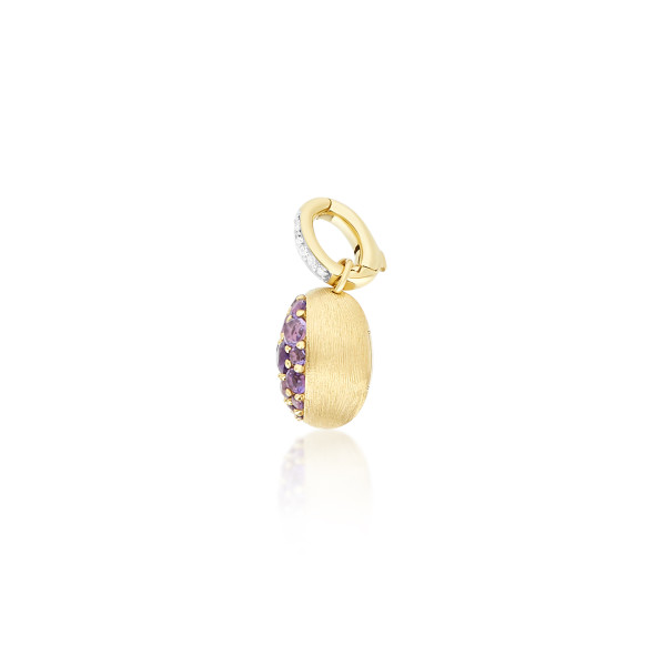 Nanis Boules Small висулка аметист, диаманти PS26-609