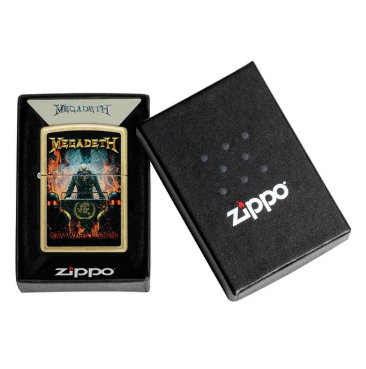 Zippo Megadeth запалка, New World Order Design