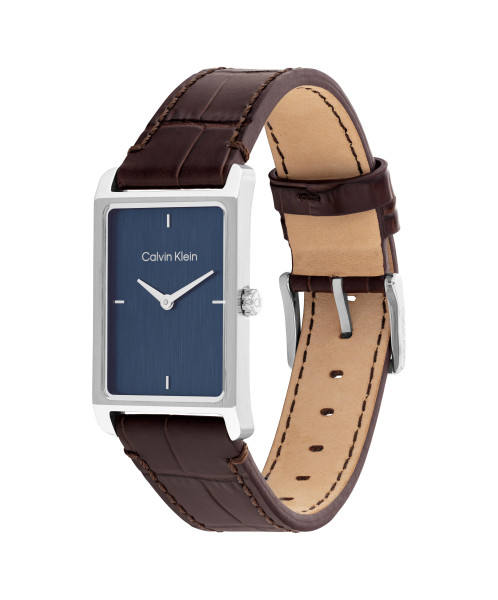 часовник calvin klein 25200529 дамски кожена каишка classicwatches.bg