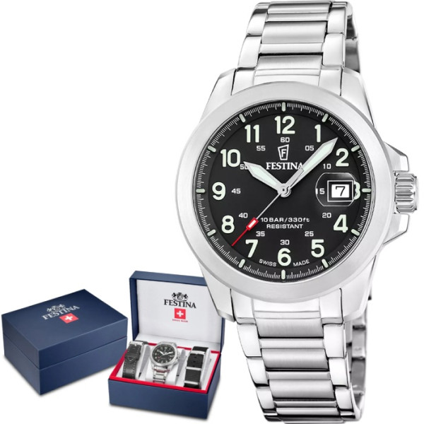 Festina F20081/4 мъжки спортен часовник Swiss Made – classicwatches.bg