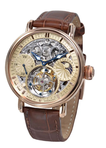 POLJOT INTERNATIONAL TOURBILLON SKELETON 43MM LIMITED EDITION 250PIECE 3360.T555RG-CH
