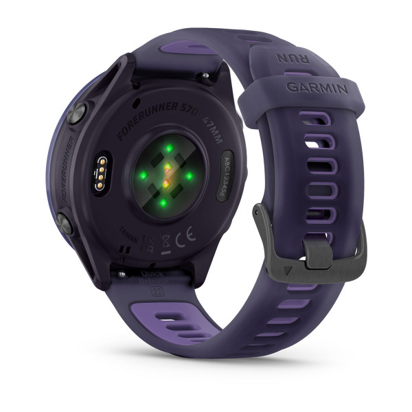 Garmin Forerunner 570 Indigo Aluminium с Translucent Imperial Purple/Indigo каишка 010-02971-02