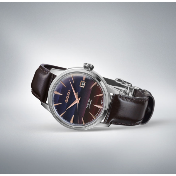 SEIKO PRESAGE COCKTAIL TIME Purple Sunset  Limited Edition 40.5mm SRPK75J1
