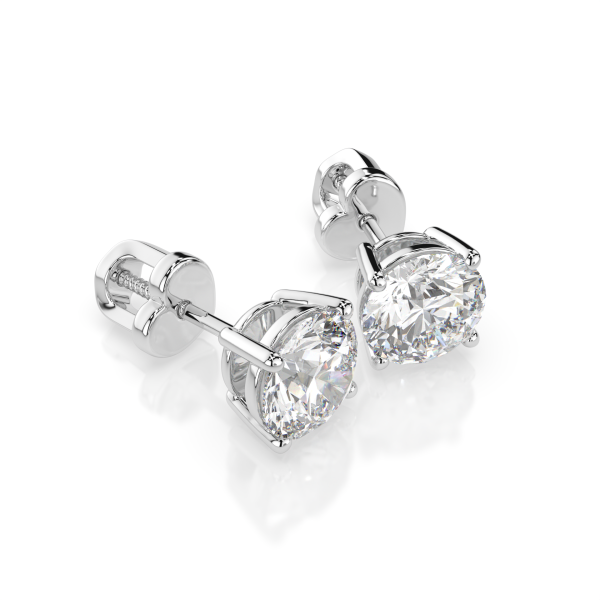 Cara обеци с диаманти 1.40 ct GIA сертификат K102-10012W