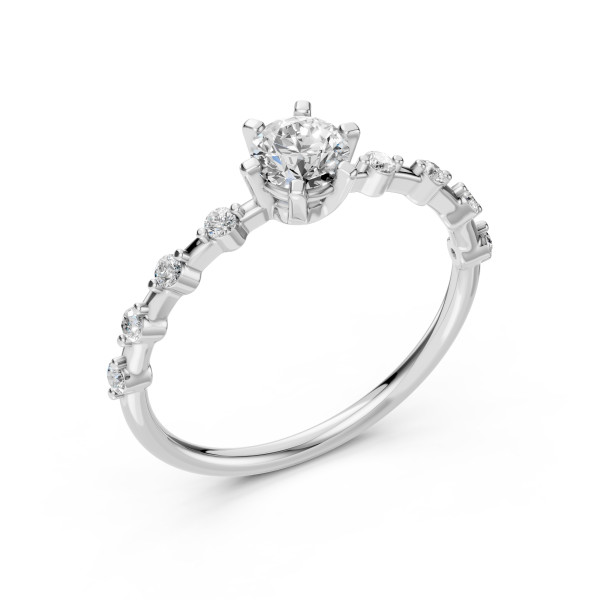 Cara пръстен с диаманти 0.50+0.16 ct GIA сертификат K101-10095W